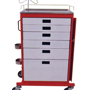 CARRO PARA EMERGENCIAS DE 6 CAJONES NUEVO CLASE G6 – CREM6N