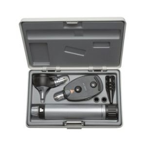 ESTUCHE DE DIAGNOSTICO HEINE OFTALMOSCOPIO Y OTOSCOPIO F.O. K180 M – A-279.10.118