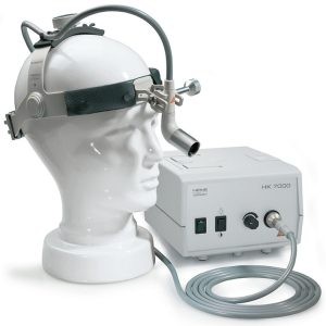 LAMPARA FRONTAL MD1000 FO. CON CINTA CRANEAL HEINE – J-003.31.231