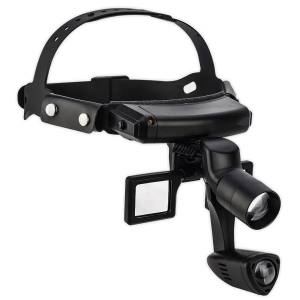 LÁMPARA FRONTAL QUIRÚRGICA LED AJUSTABLE CON LUPA – L202-8A