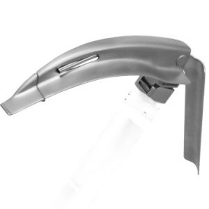 MCCOY HOJA DE LARINGOSCOPIO  4 FIBRA OPTICA H.P