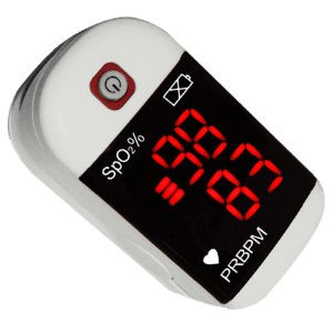 OXIMETRO DE PULSO CHOICEMMED CON DISPLAY LED PARA ADULTO BLANCO – CHC-MD300C11