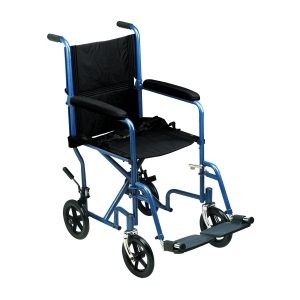 SILLA DE TRASLADO FW ALUMINIO AZUL