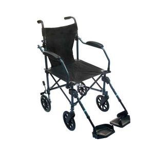 SILLA DE TRASLADO TC005GY ALUMINIO GRIS