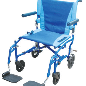 SILLA DE TRASLADO TS19 ALUMINIO AZUL