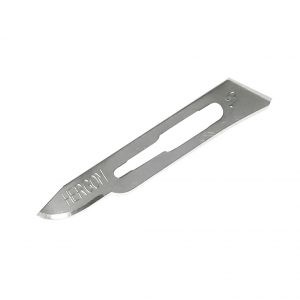 CAJA HOJA DE BISTURI ACERO INOXIDABLE  15