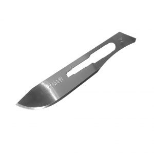 CAJA HOJA DE BISTURI ACERO INOXIDABLE  22