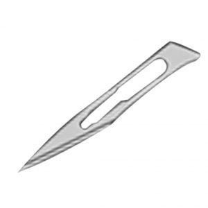 CAJA HOJA DE BISTURI ALTO CARBON  11