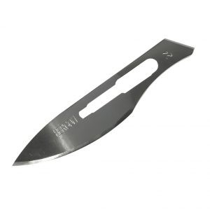 CAJA HOJA DE BISTURI ALTO CARBON  24